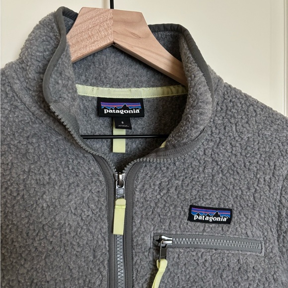 Patagonia Retro Pile Fleece Marsupial quarter zip - Picture 3 of 4